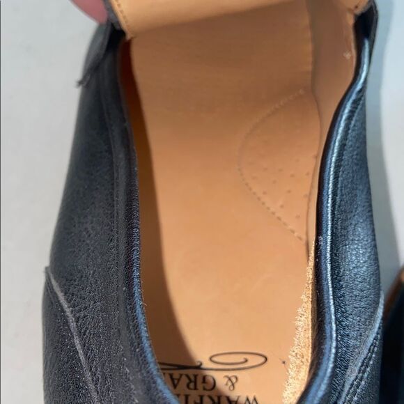 Warfield & Grand Black Leather Slip-On Loafers Horse bit Mark 84902 Men’s 11.5 main image 4